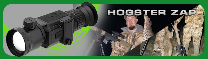 HOGSTER ZAP 2.8 - 11.2x35mm Compact Thermal Scope (BE43355)